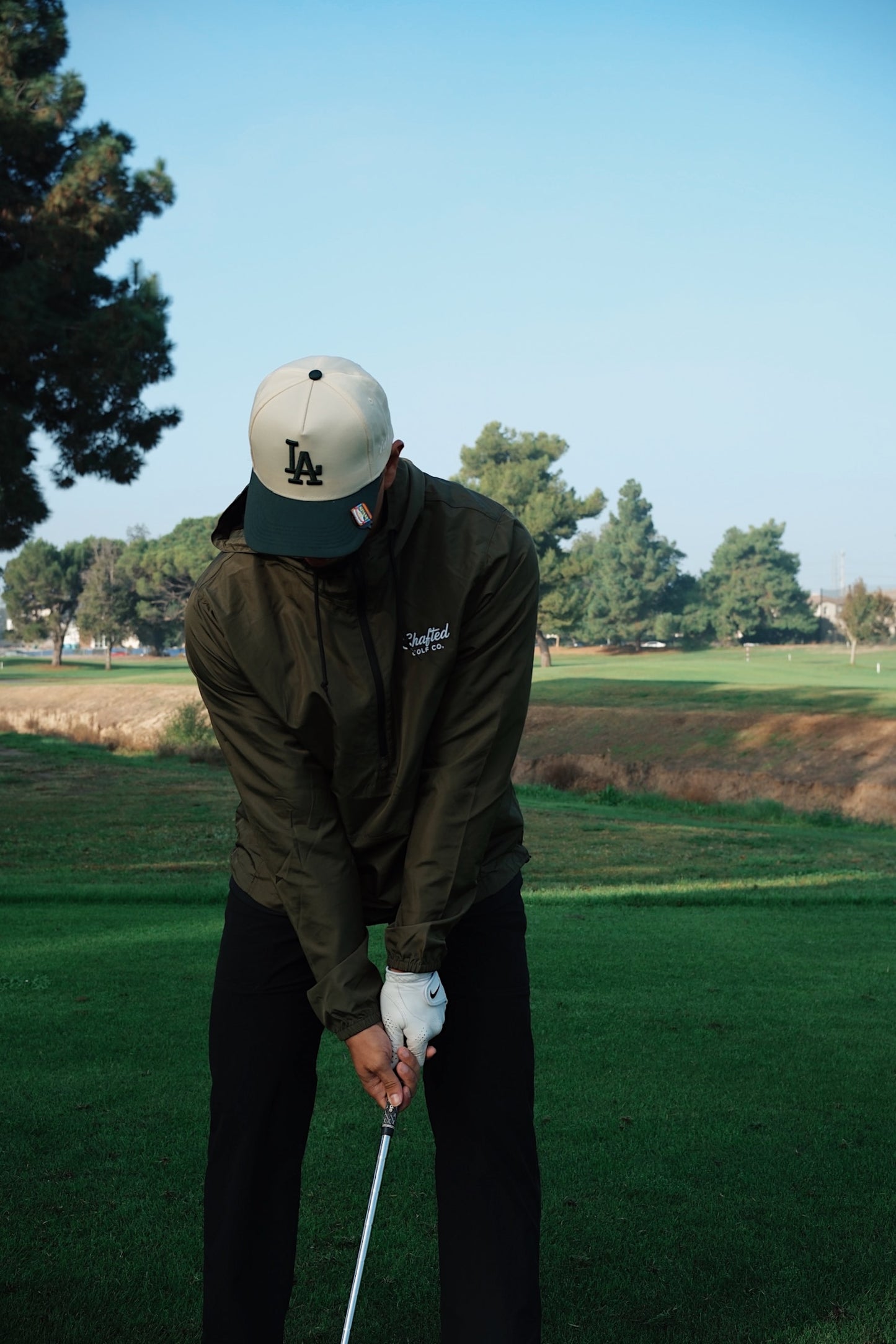 Shafted Pullover Windbreaker