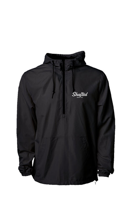 Shafted Pullover Windbreaker