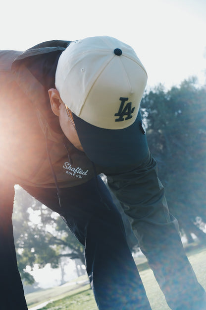 Shafted Pullover Windbreaker