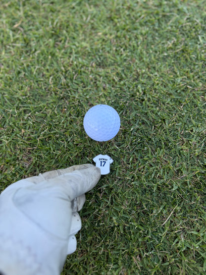 Mr. 50/50 Reversible Ball Marker Shafted Golf Co.