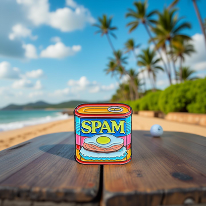 Hawaiian Steak Ball Marker